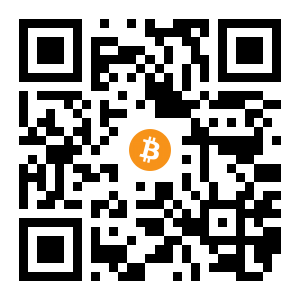 bitcoin:1B1ndmP9PbUz1kjPknibakXebwTy43H4rg black Bitcoin QR code