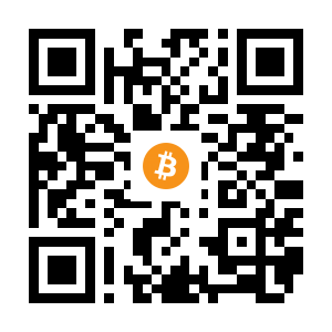 bitcoin:1B2QX399raQ2g4NtvRdQBuZnEgxhDsKYEy black Bitcoin QR code