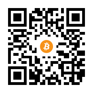 bitcoin:1B2s2MiFR2xaNqLBYy75bqhznZ9oMtqRJA black Bitcoin QR code