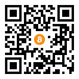 bitcoin:1B2xKxL3AZKyhhE1hbsD77jowuKuw9WbSj black Bitcoin QR code