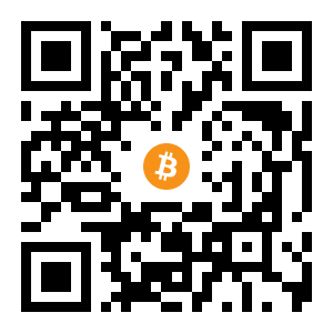 bitcoin:1B37x8m6npcqEutkgPFNSkFf6QQRxiXQys black Bitcoin QR code