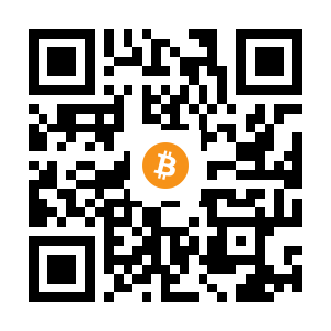 bitcoin:1B4Fchps4ewzC9A4b5Ku1UB9Ywwdxixfs black Bitcoin QR code