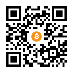 bitcoin:1B4epcHV3h9yY1bHMUGVr5wFHdneveHe6B black Bitcoin QR code