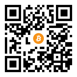 bitcoin:1B4re98bGtiNgnaVQD8brXdSYdXzsgnUbE black Bitcoin QR code