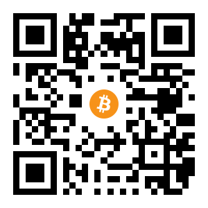 bitcoin:1B5YQz1fqsvn5kkmTB2nhbetQp6mbv5PMX black Bitcoin QR code