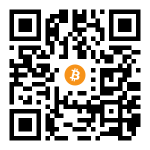 bitcoin:1BBJZkiyb3UCCjA5aLLj9s2KSKDMuRACRX black Bitcoin QR code