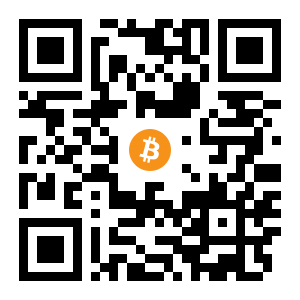 bitcoin:1BBdSnJzwnNW9M327SPKig2rvkJpGBzn5z black Bitcoin QR code