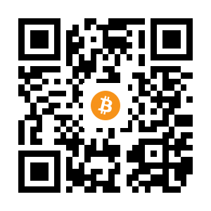 bitcoin:1BCp37y8gqM5dTnoTTcPPPYHhSFSGRGhRV black Bitcoin QR code