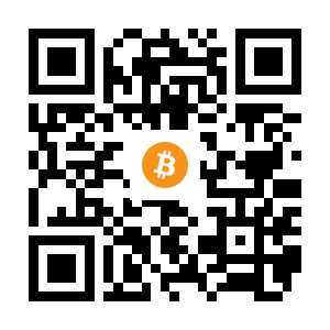 bitcoin:1BEoqMoicfoJ3n92dpupzCdLEUU46kkz7M black Bitcoin QR code