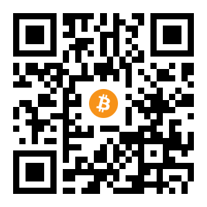 bitcoin:1BG2TrJhxc5SJHqXgRUamPayTEZQpGXdE3 black Bitcoin QR code