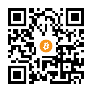 bitcoin:1BGtJG6wLCGMVoQBdrKN3WTiNb1TVBo8GZ black Bitcoin QR code