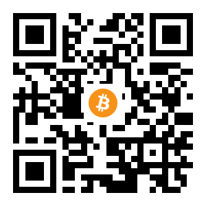 bitcoin:1BHNsVgYgnJ2bD6QquMZh3h8qo523qnuAN black Bitcoin QR code