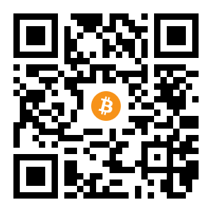 bitcoin:1BHW7s7DRAy3sNZKN33u5s4X1fbxK4tKJa black Bitcoin QR code