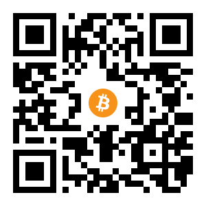 bitcoin:1BHf2Zr2T6U1XqrLKTBrk4XaNooFBY2RK5 black Bitcoin QR code