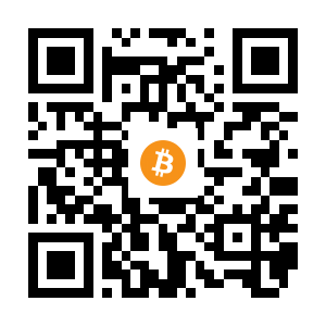 bitcoin:1BHkXFWe4S6P2B73haryaePmDJNZXwhU75 black Bitcoin QR code