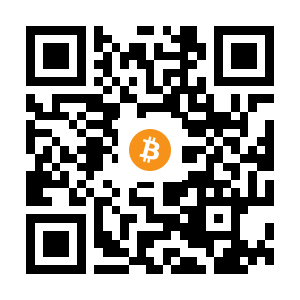 bitcoin:1BHr9U2ctzwgU47CYSQFZSH3d15Qa3exGN black Bitcoin QR code