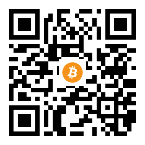 bitcoin:1BMB272EM8F9RXaFszJ7nxxN8VNjoa3mYu black Bitcoin QR code
