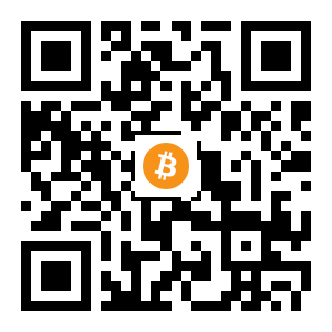 bitcoin:1BMH9Zskv5MkEQPhRNnocUzth9P4qJQyh9 black Bitcoin QR code