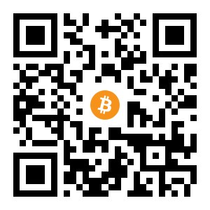 bitcoin:1BNN6iE5sRfZJJ5kwDUQadsw4eXJaSvZST black Bitcoin QR code