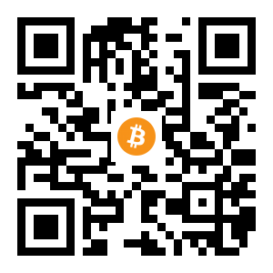 bitcoin:1BNPCXe4LB9emYcfyHszBDvhxcssVb9roM black Bitcoin QR code
