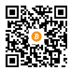 bitcoin:1BNpeE1K9nVtEhAKBvZ2X7wUfiTVUBz4fE black Bitcoin QR code