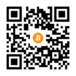 bitcoin:1BPSJzjfwJu6Z53N6WKkeDYh2UjZEMv9oV black Bitcoin QR code