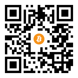 bitcoin:1BPpjzqJK9eLGtiYRVWidzVpRJaQ5vDZPE black Bitcoin QR code