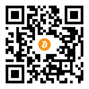 bitcoin:1BQKLtWwTP4kzCkyMRT5JarHbLVLLpKWp9 black Bitcoin QR code