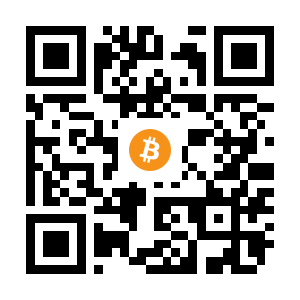 bitcoin:1BSz37rZU8Hxyzt57ZG766LRbxdGHL22QA black Bitcoin QR code
