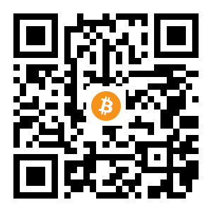 bitcoin:1BTC2cPXb7ebgWMDDsxd2KhqDpbGYVCX7m black Bitcoin QR code