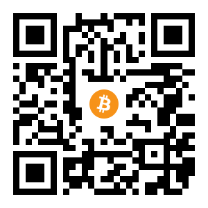 bitcoin:1BTCFrDsfVk77rzxyP4AFm7WgikPTgpZAi black Bitcoin QR code