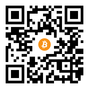 bitcoin:1BTCMHsH4xspWfgShtC7xqhYf3tVvChdYc black Bitcoin QR code