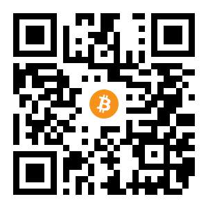 bitcoin:1BTtD8nJu6FFLDuT2Dh5TudcmiWxUxb3e9 black Bitcoin QR code