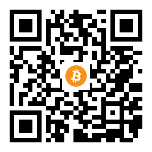 bitcoin:1BUeEB4sg3iz47RnzhZMh6LBuvDGnz58ZJ black Bitcoin QR code