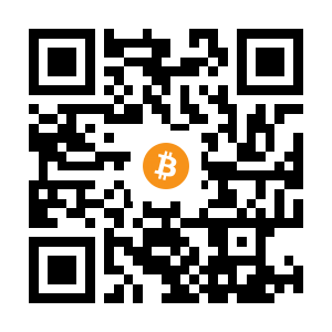 bitcoin:1BVhsizgP6CrXeG7nC67FSokX5MFyoE1nj black Bitcoin QR code