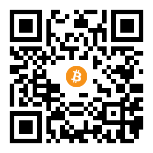 bitcoin:1BXZng4dcXDnYNRXRgHqWjzT5RwxHHBSHo black Bitcoin QR code