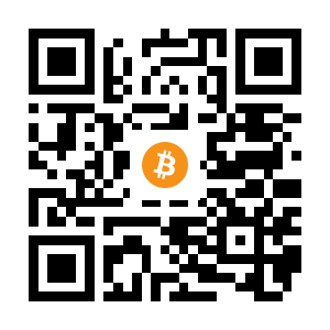 bitcoin:1BYeHzrMMSgn7eh1Eqq2i6gSKKZ36HgXJ1 black Bitcoin QR code