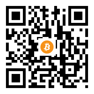 bitcoin:1BYwfAzW42PjstUS6yiwQkttN5uEKPDih6 black Bitcoin QR code