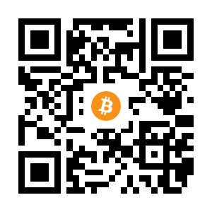 bitcoin:1BaL95cCHMBe5uNKmkCKpjnV5F7kZrTg7e black Bitcoin QR code