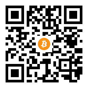 bitcoin:1BaVzPPLeSGSaVTK5q2RW6WingNjfuN3zh black Bitcoin QR code
