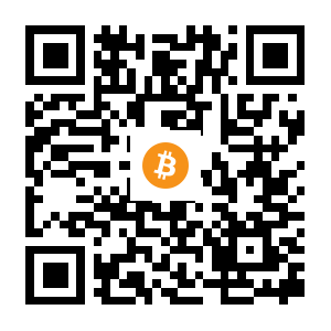 bitcoin:1BbQy3vrPqwvWMSYRCMCLZt7nrdmFkmjwW black Bitcoin QR code