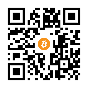 bitcoin:1BbSZNNhoBUCFGMfnscBDXf7PH1takoMga black Bitcoin QR code
