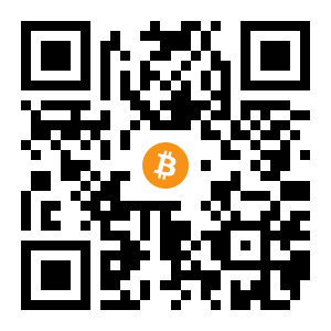 bitcoin:1BcAtWddaU1jHWgQvM7dpM5SefoVgUHEuC black Bitcoin QR code