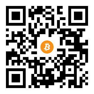 bitcoin:1BdQH4c3GMr78rHPevdicKcMCV1AKq93E5 black Bitcoin QR code