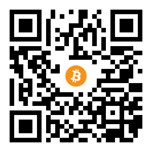 bitcoin:1BdQUghXccL5tYAK1F62xMTYSkgorRDxah black Bitcoin QR code