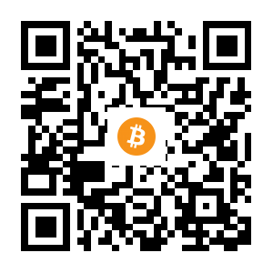 bitcoin:1BdY1rcpTfCPuSVQetaSZemijintejTcam black Bitcoin QR code