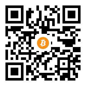 bitcoin:1Bensmz1LSAMehipi4QWx9fc7YTpNBjTFm black Bitcoin QR code