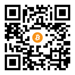 bitcoin:1Bf3kLWgYdXC9Q2eiGcRworJ4fw1tifHuF black Bitcoin QR code