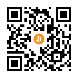 bitcoin:1Bf56Tozp8LjeFZj3auUmYKG2pjAv8TFNc black Bitcoin QR code