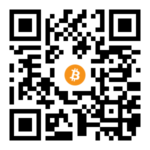 bitcoin:1BfHcsDcYkWGnuqWtiJFMMTi7Jt9irQtLd black Bitcoin QR code